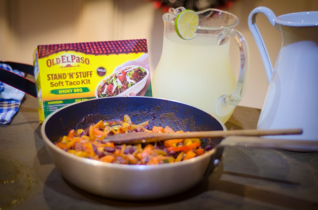 Easy midweek recipe: Old El Paso “Stand & Stuff” soft vegetarian tacos #tacotuesday