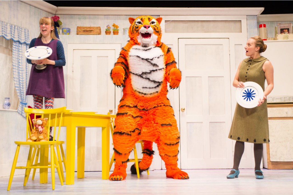 London with kids Christmas ideas {Part 2}: The Tiger Who Came To Tea (Stage production, Lyric Theatre)